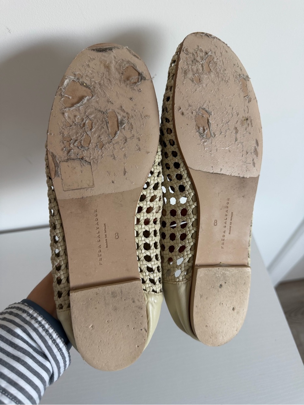 Freda Salvador 8 Riley Open Weave Ballet Flat - Picture 11 of 11